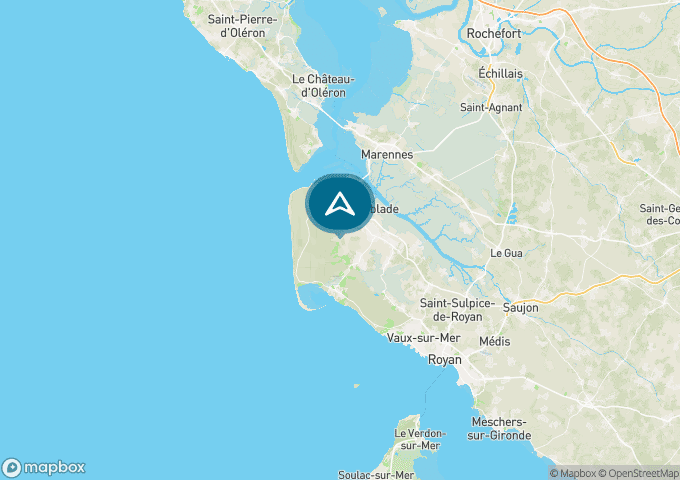 Localisez le camping sur la carte